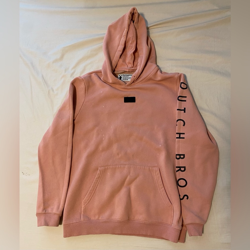 Pink Dutch Bros Hoodie
